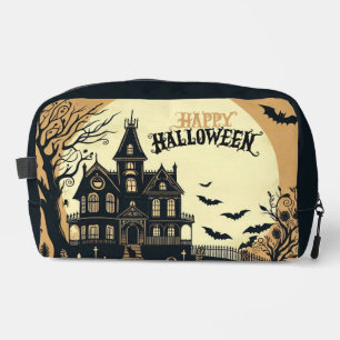 Vintage happy Halloween art Dopp Kit