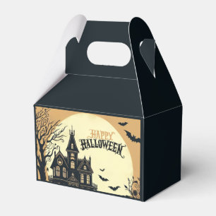 Vintage happy Halloween art Favor Box