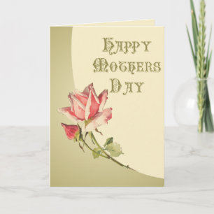 Vintage Happy Mother's Day Card