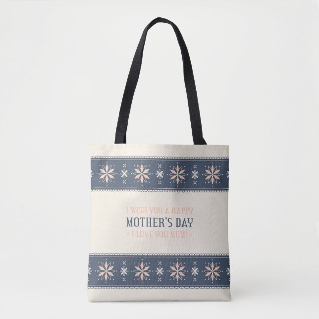 Vintage Happy Mother's Day | Tote Bag (Front)
