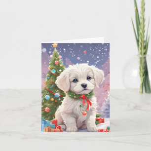 Vintage Happy New Year Greeting Card