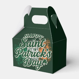 Vintage Happy Saint Patrick's day Favor Box