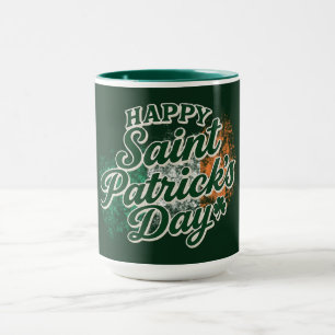 Vintage Happy Saint Patrick's day  Mug