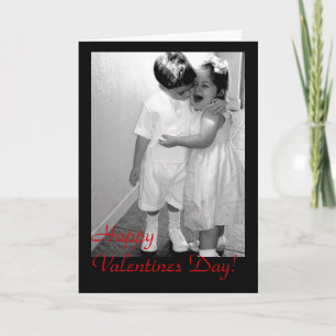 Vintage Happy Valentine Day ! - Customized Holiday Card