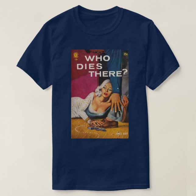 Vintage Hardboiled Detective Paperback Cover 15 T-Shirt (Design Front)