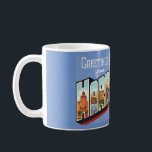 Vintage Harrisburg PA Mug<br><div class="desc">An old colourful  postcard greeting from Harrisburg,  Pennsylvania.</div>