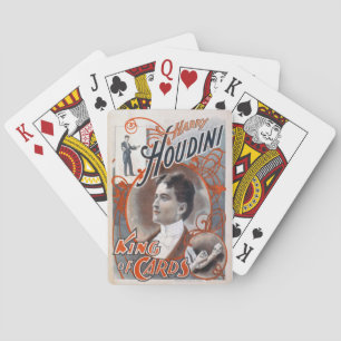 Vintage Harry Houdini Playing Cards