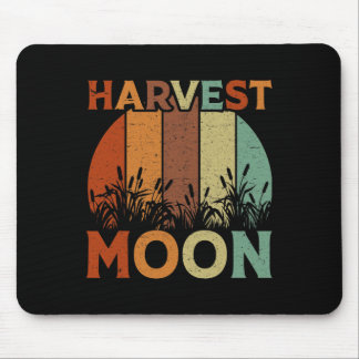 Vintage Harvest Moon  Mouse Pad