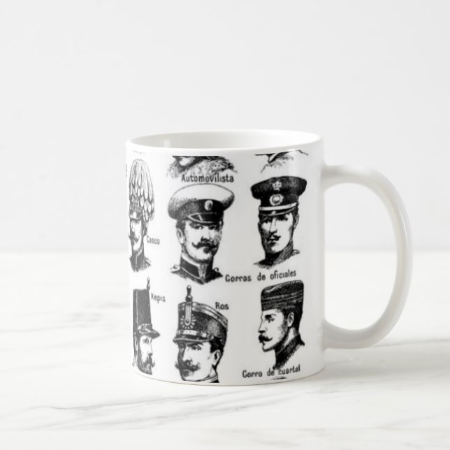 Vintage Hats Mug (Right)