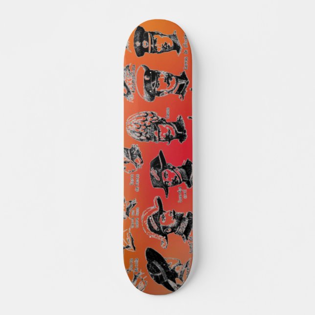 Vintage Hats Skateboard (Front)