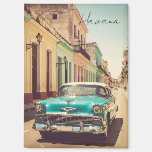 Vintage Havana Cuba Magnet