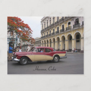 vintage havana postcard