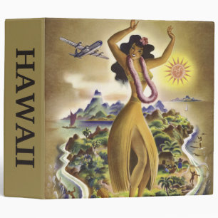 Vintage Hawaii 2 Binder