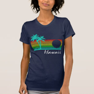 Vintage Hawaii - Distressed Design T-Shirt