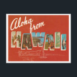 Vintage Hawaii Postcard<br><div class="desc">Reproduction Vintage postcard</div>