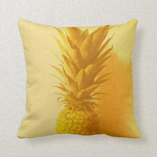 Vintage Hawaii Throw Pillow