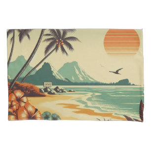 Vintage Hawaii/Tropical  Pillowcase