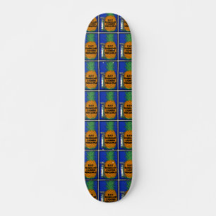 Vintage Hawaiian Pineapple Skateboard