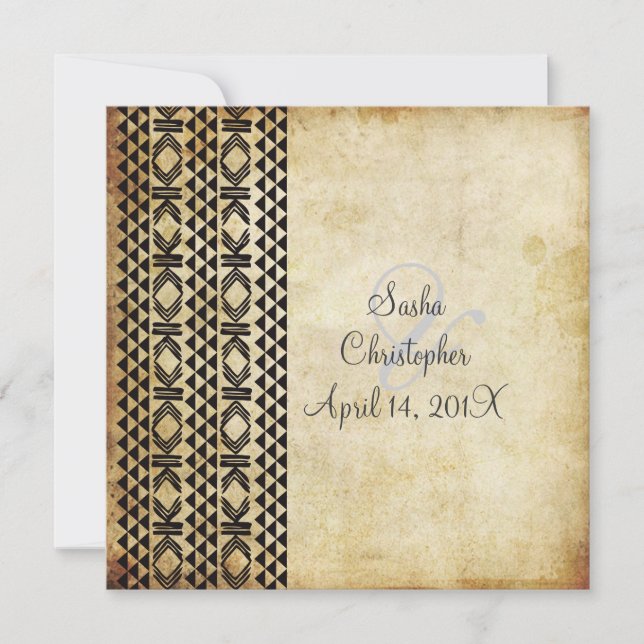 Vintage Hawaiian Tattoo/party invitations (Front)