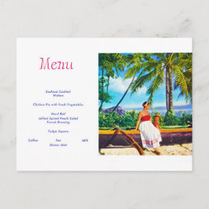 Vintage Hawaiian Vacation Postcard