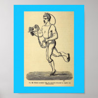 Vintage Health 1874 Pedometer Step Counter Drawing