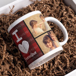 Vintage Heart Custom Photo Mug<br><div class="desc">Personalize this mug with your text and photo(s) to create a one-of-a-kind gift! Available in more colours.</div>