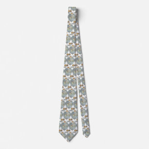 Vintage Heart Shaped Antique World Map Peter Apian Tie