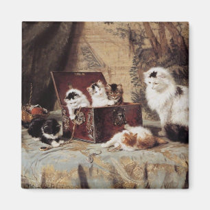 Vintage Henriette Ronner-Knip Fond of Jewellery Magnet