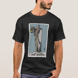 Vintage Hermit Tarot Card Hoodie 9 T-Shirt