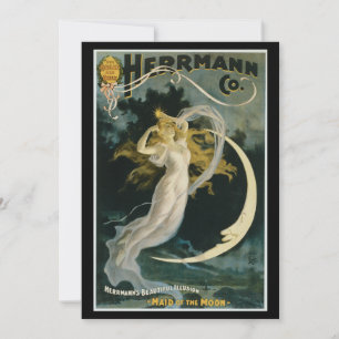 Vintage Herrmann Maid of the Moon Poster
