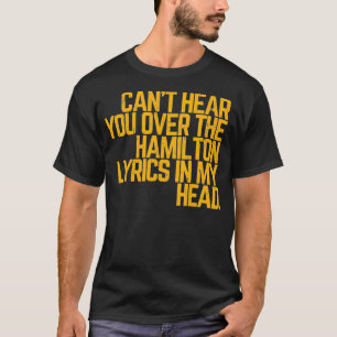 Vintage Historic Hamilton Quote  T-Shirt