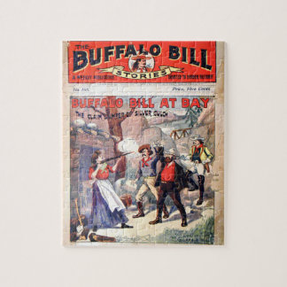 Vintage Histories of Buffalo Bill Western Comic Jigsaw Puzzle