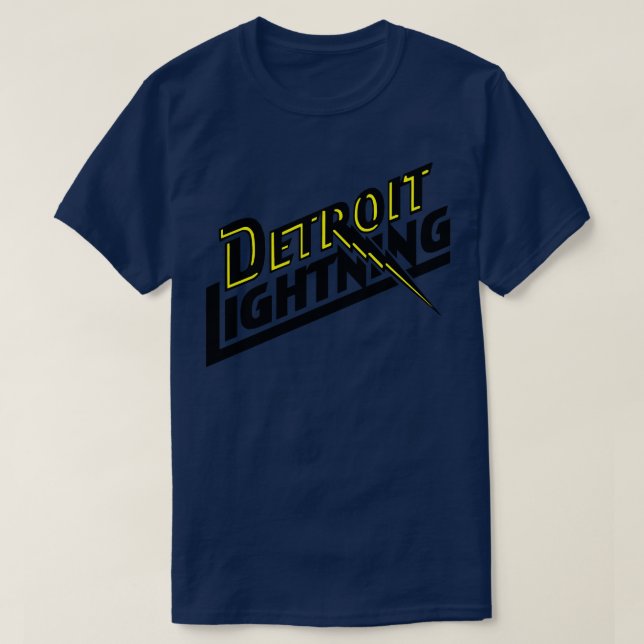 Vintage Hockey Lightning T-Shirt (Design Front)