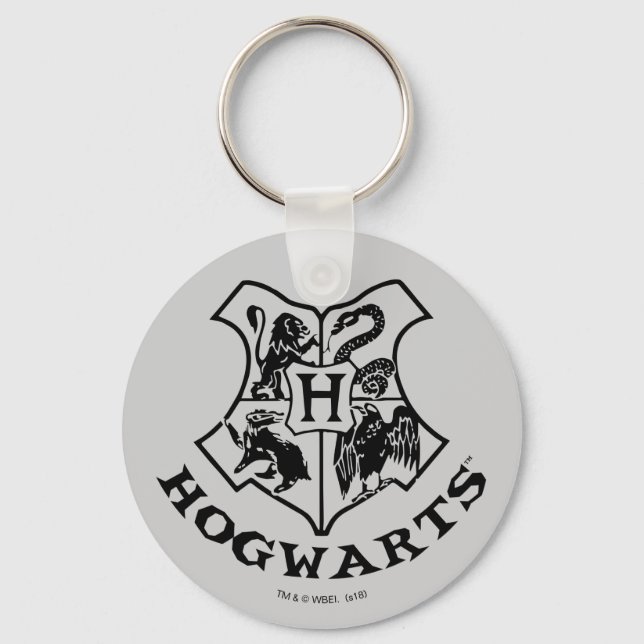 Vintage HOGWARTS™ School Crest Keychain (Front)