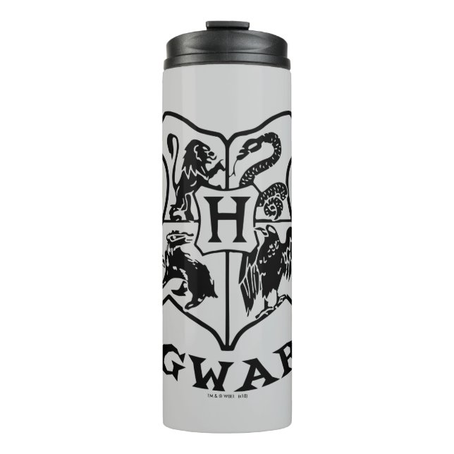 Vintage HOGWARTS™ School Crest Thermal Tumbler (Front)