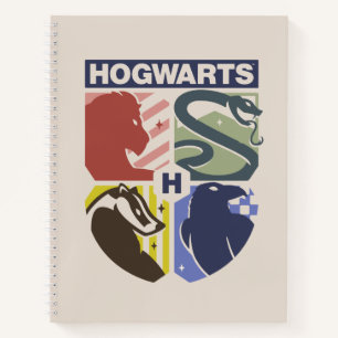 Vintage HOGWARTS™ Stamped Crest Notebook