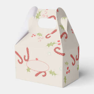 Vintage holiday Candy Favor Box