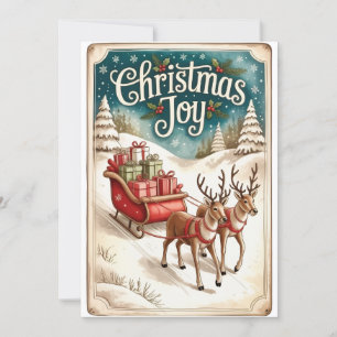 Vintage Holiday Card