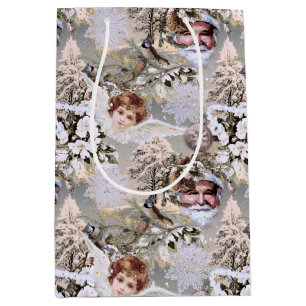 Vintage Holiday Dreams    Medium Gift Bag