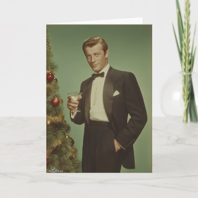 Vintage Holiday Elegance Portrait (Front)