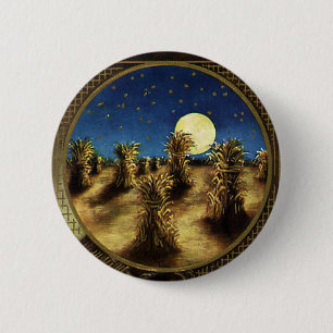 Vintage Holidays, A Glad Thanksgiving Day 2 Inch Round Button