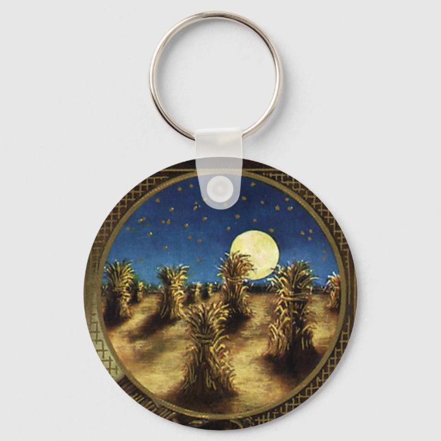 Vintage Holidays, A Glad Thanksgiving Day Keychain (Front)