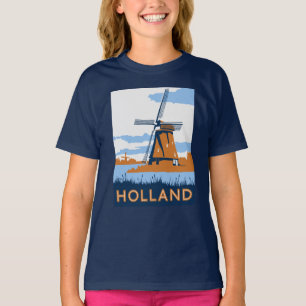 Vintage Holland Poster T-Shirt