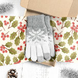 Vintage Holly Watercolor Tissue Paper<br><div class="desc">Wrap your gifts in timeless holiday cheer with this exquisite tissue paper. Featuring a delicate watercolor design of holly leaves and berries,  this vintage-inspired tissue paper adds a touch of elegance and nostalgia to your presents. Perfect for creating a classic Christmas presentation for your loved ones.</div>