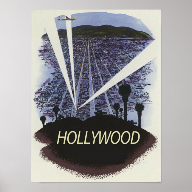 Vintage Hollywood Poster (Front)