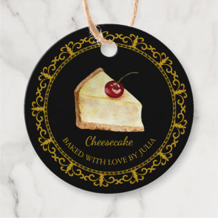 Vintage Homemade Cheesecake Hang Tag
