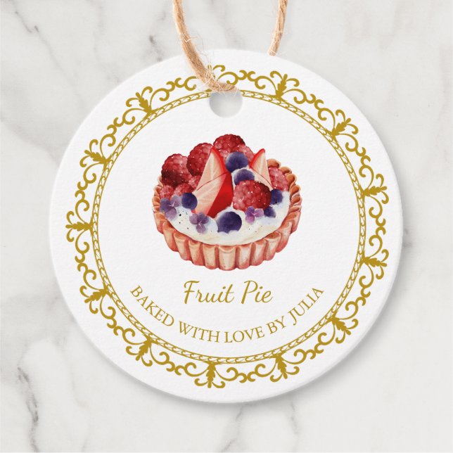 Vintage Homemade Pie Hang Tag (Front)