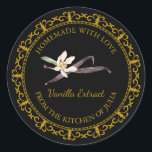 Vintage Homemade Vanilla Extract Label l Black<br><div class="desc">Special for you!</div>