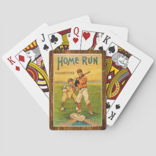 Vintage Homerun Cigarettes Baseball Poker Deck