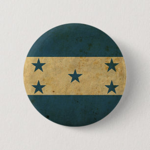 Vintage Honduras Flag 2 Inch Round Button